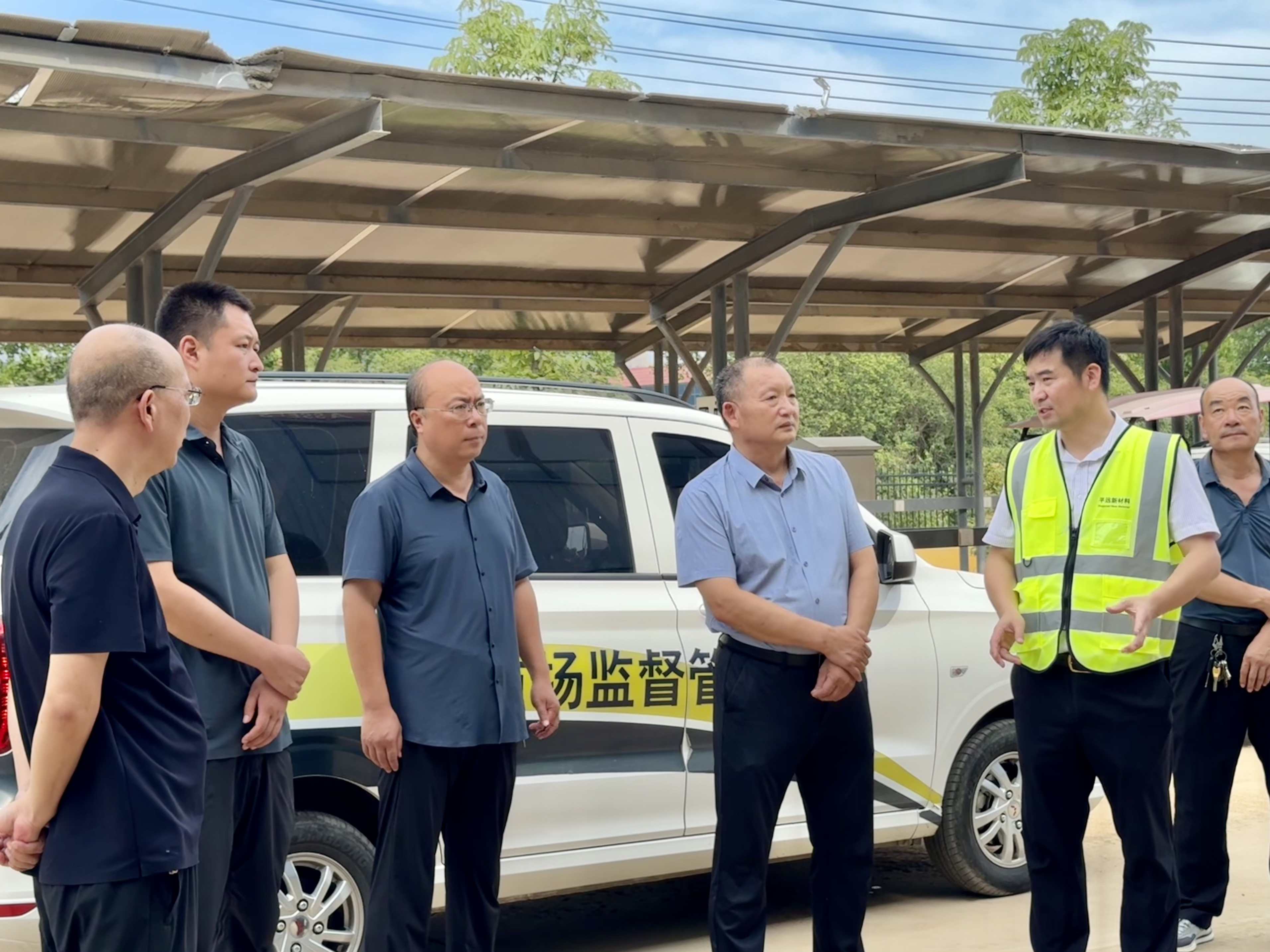鄢陵（líng）县市场监督管理局来公司帮扶指导